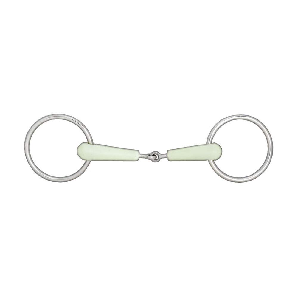 HORZE Apple Flavor Loose Ring Snaffle Bit