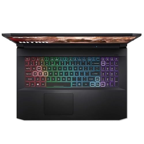 Image of Acer Nitro 5 AN517-42 Gaming Laptop | AMD Ryzen 7 6800H | GeForce RTX 3070 | 17.3 inch FHD (1920 x 1080) 16:9 144Hz Screen | 16GB DDR5 RAM | 1TB SSD | Windows 11 | RGB Backlit Keyboard | Black | TWE