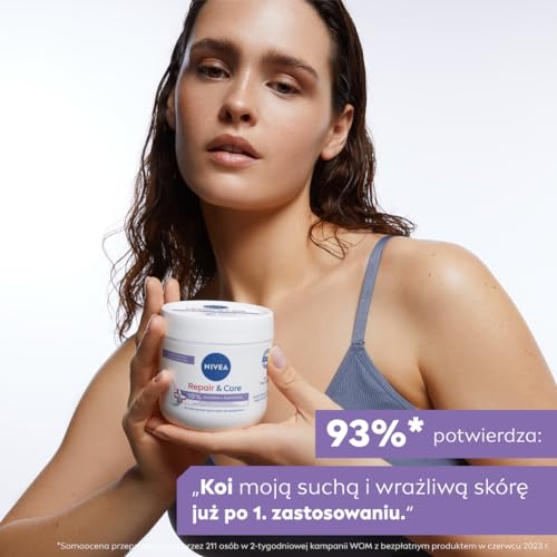 Nivea Repair & Care Cream Hydrata¿Ní T¿Lový Krém Pro Citlivou Poko?Ku 400ml - vue 7