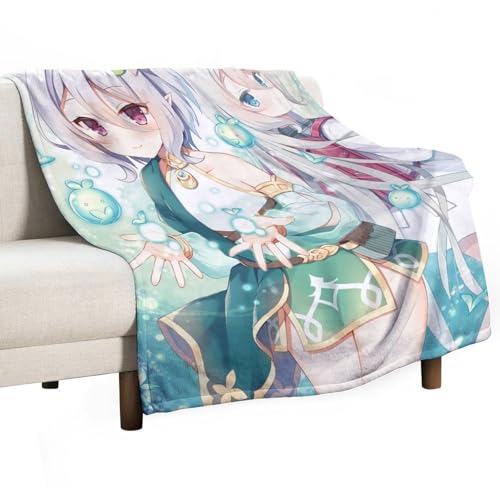 ブランケット コッコロ 棗こころ プリコネ 毛布 大判 秋冬 130cm*150cm ひざ掛け 両面印刷 ふわふわ 冬用 寒さ対策 大きめ 掛け布団 暖かい フランネル 柔らか 掛け毛布 四季適用