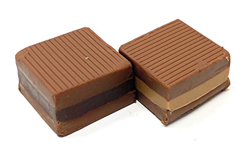 Zaini, Cremino Layered Gianduia Chocolate w/Rich Hazelnut or Dark Chocolate Center (Cremini assort.) 10gr (40 pcs)