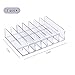 2 Pcs Acrylic Mail Organizer,7 Slots Mail Holder,Mail Organizer for Desk,File Organizer for Letter, Bill, Mail Sorter, Desktop Envelope Holder for Office, Home, School