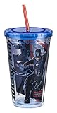 Vandor 26015 Marvel Captain America Civil War 18 Ounce Acrylic Cup, Multicolored