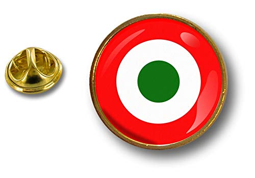 Akachafactory szpilki odznaka przypinka metalowy guzik flaga Air Force militarne Włochy, Ołów