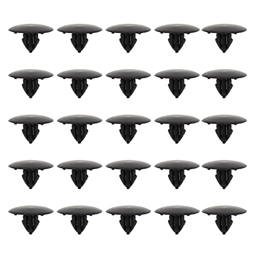 Nivofu 20 pcs 30 mm Clips de protection thermique pour voiture, attaches de protection thermique sous le corps, plaque de protection thermique pour le couvercle du moteur