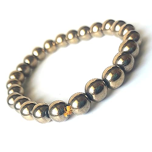 Image of HEALING AND SEMI-PRECIOUS CRYSTAL STONE BRACELET 8 MM ROUND FOR FENSHUI