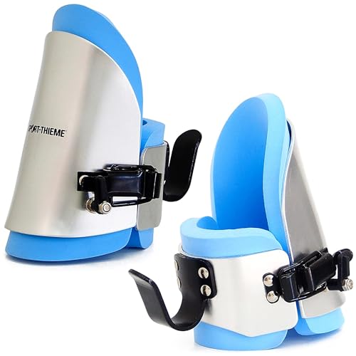 Sport-Thieme Gravity Boots | Hanging Shoes, Hängeschuhe für Sprossenwände, Klimmzugbügel | Stahlblech, Schaumstoffpolster, Sicherheitsverschluss | LxB: 21 x 9 cm | ø 87 mm | 1,15 kg Sport-Thieme Gravity Boots | Hanging Shoes, Hängeschuhe für Sprossenwände, Klimmzugbügel | Stahlblech, Schaumstoffpolster, Sicherheitsverschluss | LxB: 21 x 9 cm | ø 87 mm | 1,15 kg