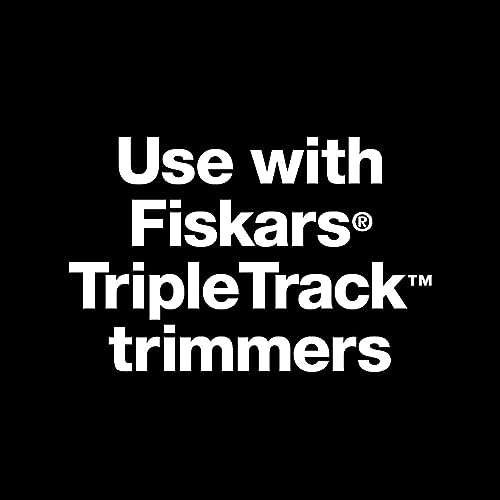 fiskars tripletrack trimmer replacement blades - 2 pack - high profile style i blades for cutting and scoring - arts and crafts - orange