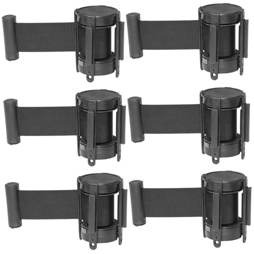Poteaux de ceinture rétractables 79 pouces et barrières de contrôle connectables - 4
