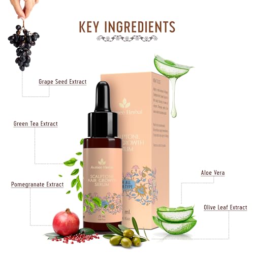 Avimee Herbal Scalptone Hair Growth Serum | Scientifically Proven Formula | Enriched with Nansyl & Green Tea Extract | For Hair Growth & Hair Fall... - Image 5