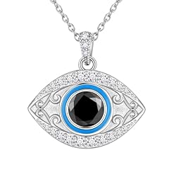 A,Minimalist Evil Eye Pendant