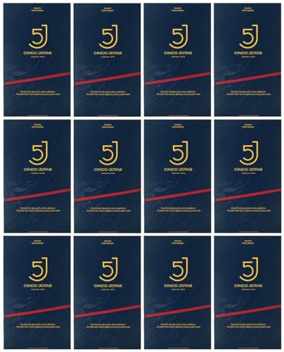 Cinco Jotas (5J) - Paleta de Bellota Loncheada - Pack 12 x Blíster 80 g