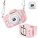 Kids Camera Upgraded Kid Digital Camera for Girls and Boys,1080 IPS Child Video Camera Toys Gift for 3-10 Years Old Children [32GB Memory Card,Protective Case Include](Pink)
