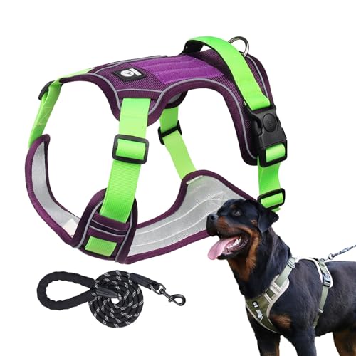 Arnés para perros con mango – Anti Pull Dog Cabla | para perros pequeños | Embaración del perro | Arnés extraíble Redded con mango | Masino para perro