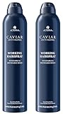 Alterna Caviar Anti-Aging Professional Styling Working Hair Spray, Flexible Hold, 15.5 oz, Pack of 2