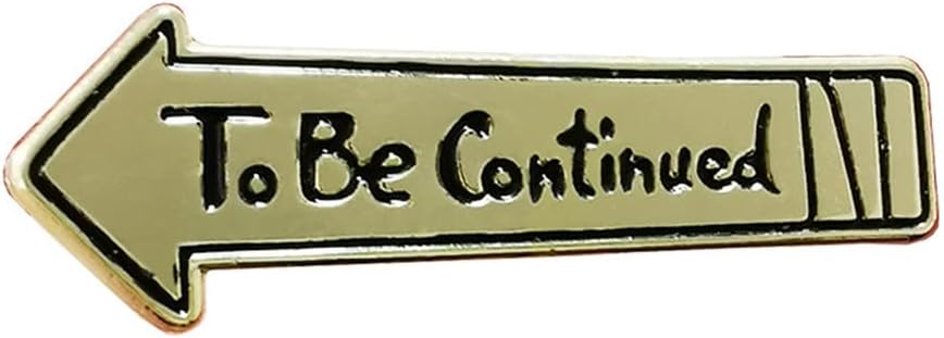 Aboniton JOJO Bizarre Adventure Anime Enamel Pins Cartoon Brooch Higashikata Josuke Ending Words To Be Continued Brooches Backpack Badge Jewelry Accessories Gift Friend