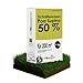 Samen Schwarzenberger I Poa Supina Rasensamen I 1 kg für 200 m² I 50% Poa Supina Anteil I dichter Rasen ohne Moos I schattenverträglich & tiefschnittverträglich I Schattenrasen