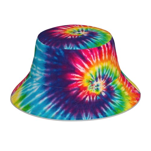 Image of Bucket Hat Beach Summer Sun Hat Reversible Fisherman Hats Double Sided Wearing for Women Men Boys Girls