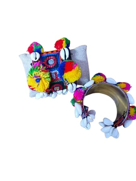 3A ENTERPRISES Handmade Gujrati Garba Bangles for Women | Dandiya/Garba | Ethnic | Navratri | Festive (B0DHPGP539) Amazon Price History, Amazon Price Tracker