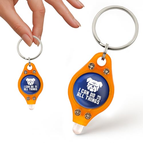 1.0" x 2.625" Mini LED Keyring Flashlight for Purse, Bag,
