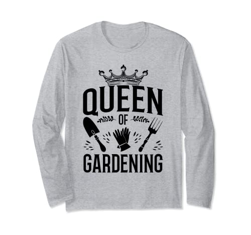 Garden Queen Of Gardening Hobby Garden Lit tondeuse à gazon Manche Longue
