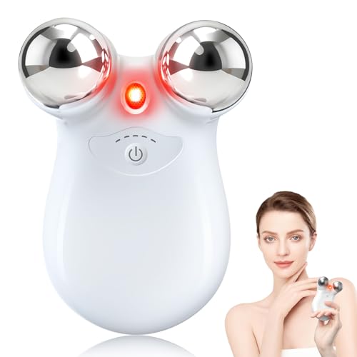 2-in-1 Red Light Microcurrent Facial Device | Enhances Lifting &