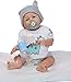 Reborn Baby Boy Dolls Silicone Full Body Eyes Open Lifelike Baby Dolls for Girls 20 Inch Newborn Anatomically Correct Washable Toy Doll