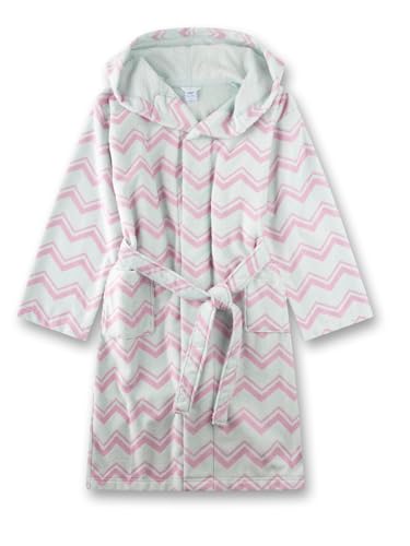 Peignoir fille Sanetta 246087 en coton doux et absorbant pour la sortie de bain