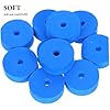 BESPORTBLE 12Pcs Lake Blue Cymbal Felt Washers Double Layer Drum Felt Pads for Snare Tom Cymbals Sturdy Accessories for Enhanced Protection and Maintenance #2