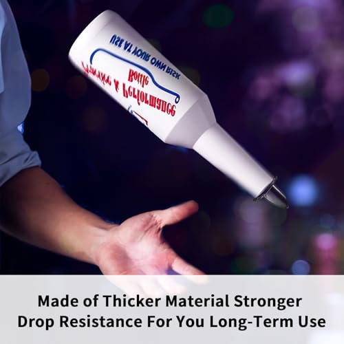 Flair Bottle - 25oz/750ml Height Flair Bartender Practice & Performance Bottle