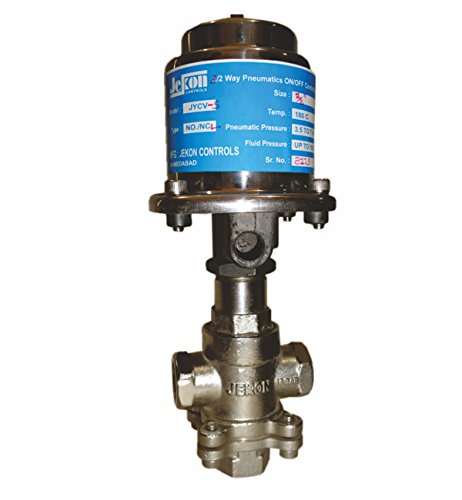JEKON MAKE 3 WAY PNEUMATICS ON/OFF CONTROLS VALVE MIXING & DIRERTING ...