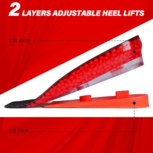 Plantillas ERGOfoot ajustables para elevar hasta 1.8 pulgadas miniatura 2