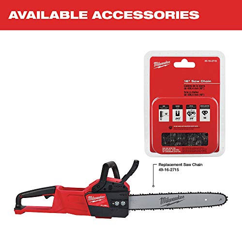MILWAUKEE'S 2727-20 M18 Fuel 16 in. Chainsaw (Tool Only)