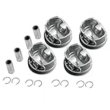 Wärmeableitungsstruktur 4 stücke 2700301717 Auto Kolben Ringe Set Φ83mm KS Kompatibel Mit Mercedes Benz A200 CLA200 GLA200 1,6 T M 270,910 Zubehör