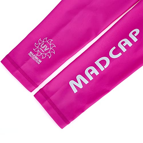 Madcap Girls Rash Guard Long Sleeve Swimwear Swim Surf Shirt Top Uv Sun Protection For Toddler And Teen Girls 4-16 Years Old (Dark Pink, X-Small / 8) #TOP6