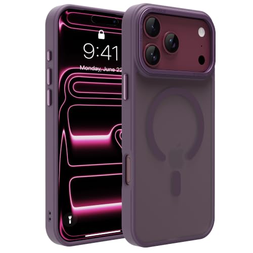 Image of for iPhone 18 pro Max /18 pro Max Case,Translucent Matt(Cherry Red)