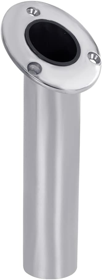 White Water Stainless Steel Rod Holders with Black Liner