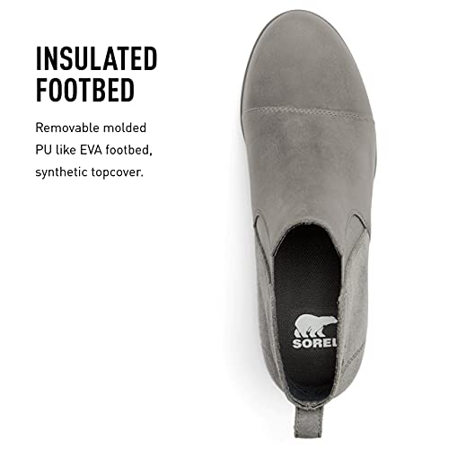 Sorel Women's Evie Pull-On Boot - Quarry, Gum 2 - Size 8 #TOP4