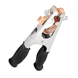 Ezweiji Welder ground clamp, 500A Electroplated Welding ground clamp for Manual Argon arc welding ma
