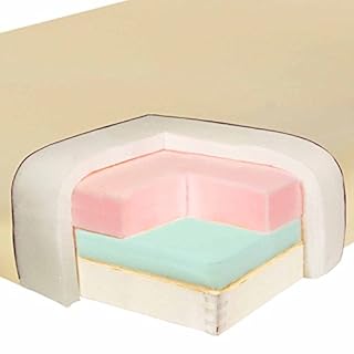 Master Massage Table de massage portable Del Ray Pro 76,2 cm, couleur sable, luxueuse avec coussin en mousse de 7,6 cm d'épaisseur