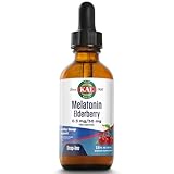 Kal 0.3 Mg Melatonin Cherry Elderberry Dropins, 2 Fluid Ounce