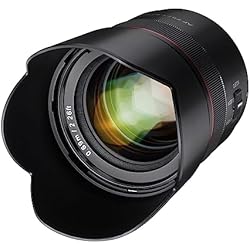 Samyang AF 75 mm F1.8 FE (Tiny but Absolute) - Objetivo de retrato, enfoque automático de formato completo y APS-C de distancia focal fija Sony E Mount para Sony A9 II A7 III A6000 seria A5100 A5000