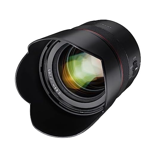 Samyang AF 75mm F1.8 FE (Tiny but Absolute) – Porträt Objektiv Autofokus Vollformat und APS-C Festbrennweite Sony E Mount für Sony A9 II A7 III A7C II A7C R A6600 A6500 A6400 A6300 A6000 A5100 A5000