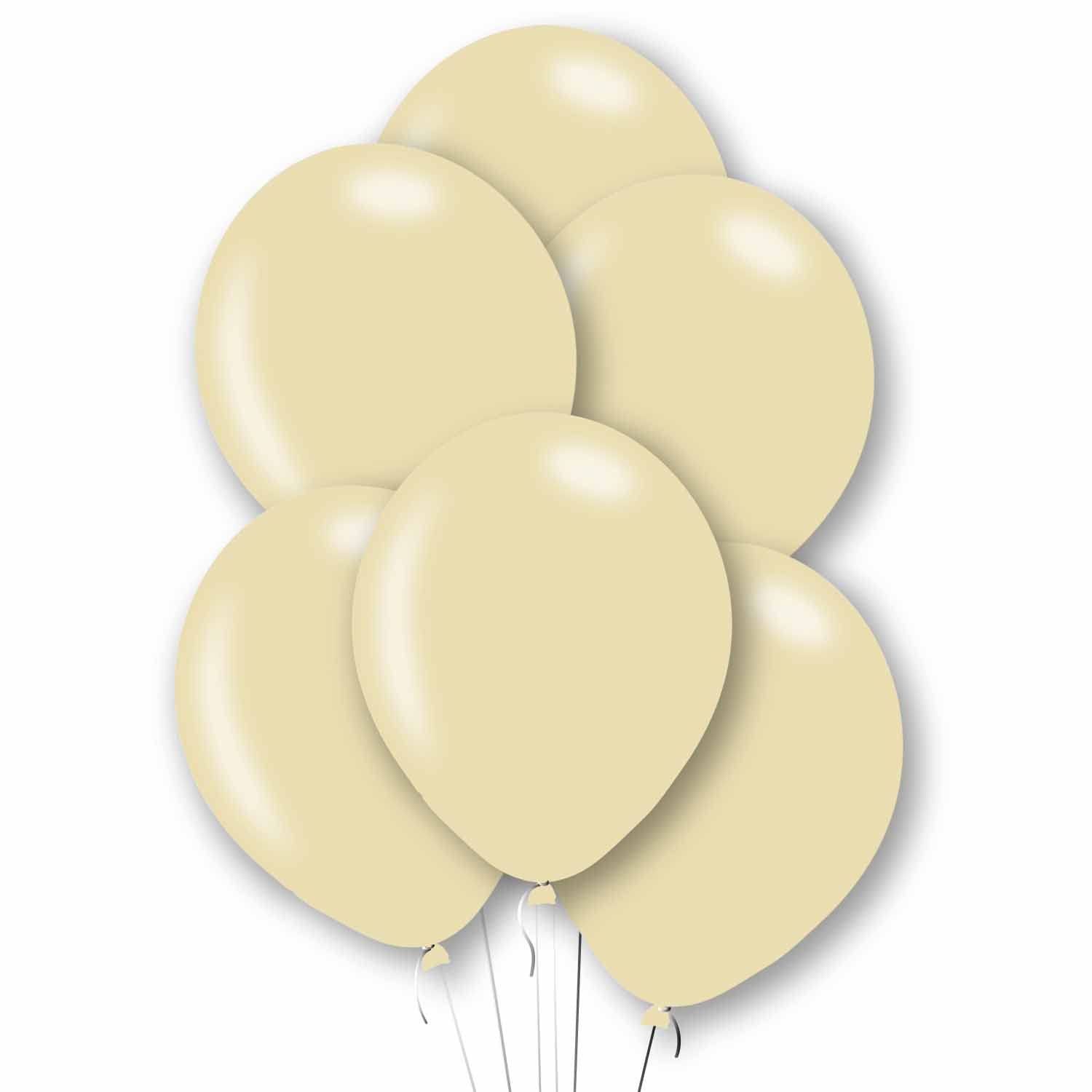 Amscan 9912759 Rtl Balln Pk10 27Cm Pearlivory