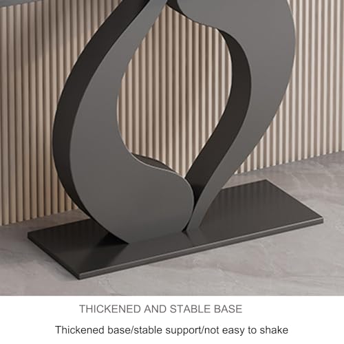 Mesa de entrada decorativa con acabados sofisticados para salones modernos 6
