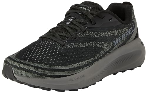 Merrell Men's Morphlite Trail Running Shoe, Black/Asphalt, 11