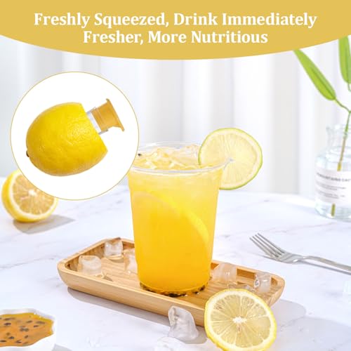 Lemon Juicer Duo - Heavy Duty Citrus Squeezer with Spiral Design & Built-In Filter - Handheld Manual Juicer for Fresh Juices, Cocktails, and Recipes - Image 5
