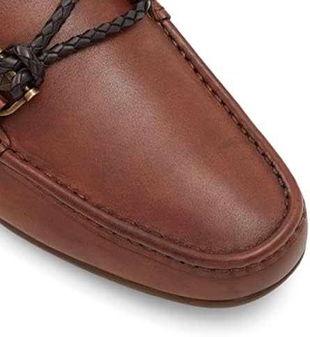 ALDO Men's AMBANI Moccasin, Cognac, 9.5 | Image 4