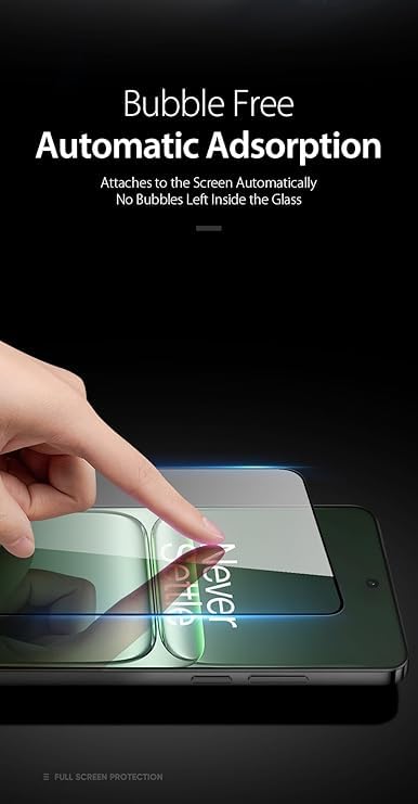 Image of Military-Grade Gorilla Tempered Glass Screen Protector For OnePlus 15 Edge To Edge Coverage With Easy Installation Kit (One Plus 15)