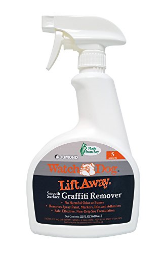 Dumond Chemicals, Inc. 8216N Watch Dog Lift Away Soy-Based Smooth Surface Graffiti Remover, 22 Ounce